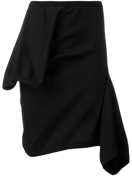 Asymetrické sukně Comme Des Garçons Pre-owned černé