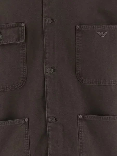 Gulerat geacă Emporio Armani maro