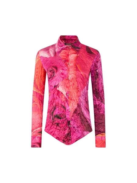Lniana koszula Roberto Cavalli