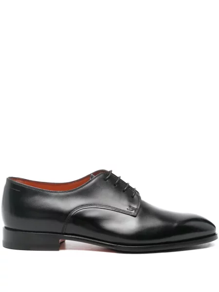 Pantofi derby Santoni negru