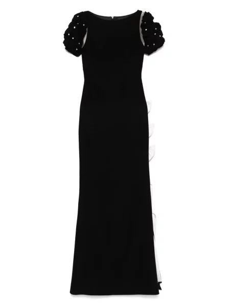 Rochie Silk Love & Lace de mătase de costum negru