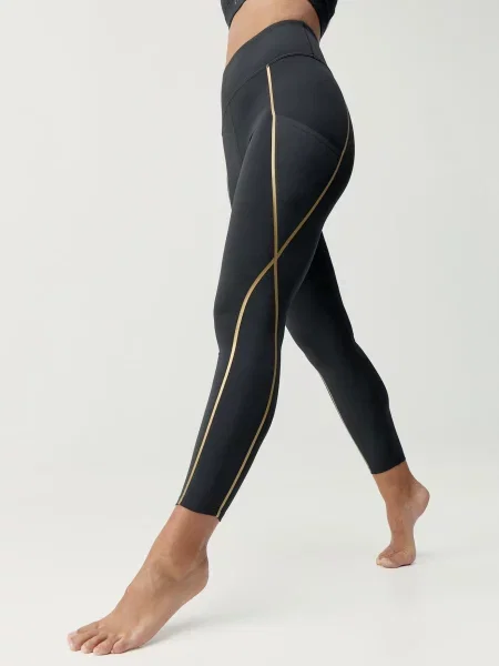 Born Leggings Gold fekete fehér