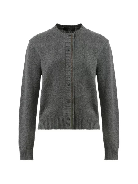 Cardigan Fabiana Filippi tricotate gri