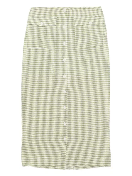 Spódnica Reformation zielona