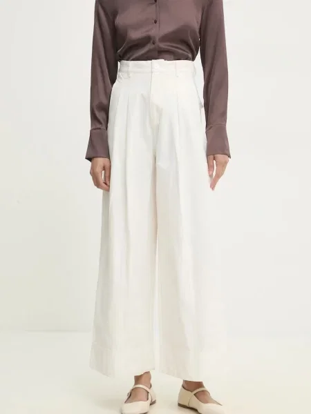 Hlače Answear Lab bela