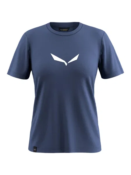T-shirt Salewa Solid Dry czarna