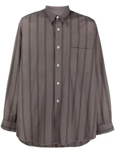 S límcem košile Comme Des Garçons Pre-owned hnědá