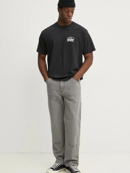 Levi's t-shirt z nadrukiem czarny