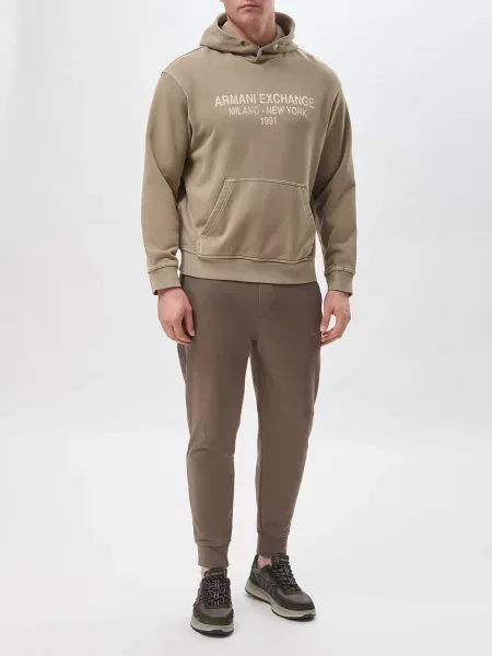Худі Armani Exchange зелене