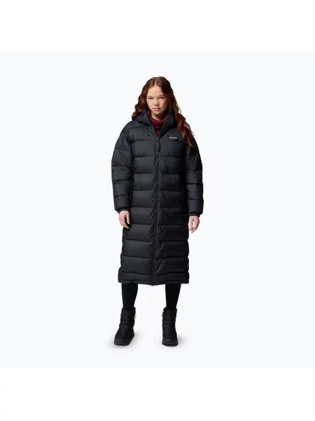 Palton izolat pentru femei Columbia Pike Lake III Long black negru