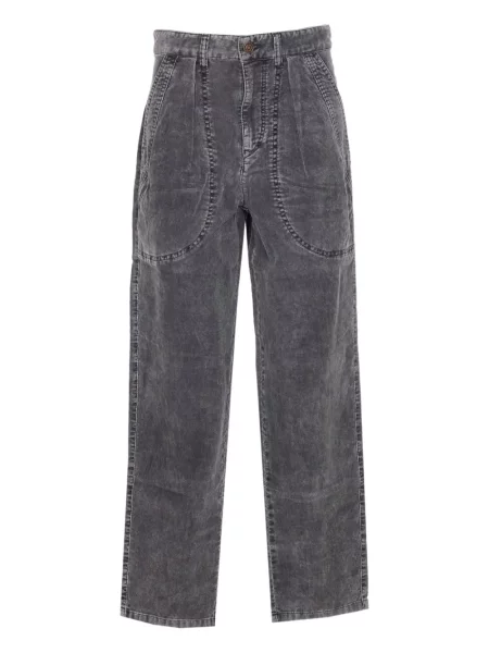 Pantaloni Marant Etoile de catifea cord negru