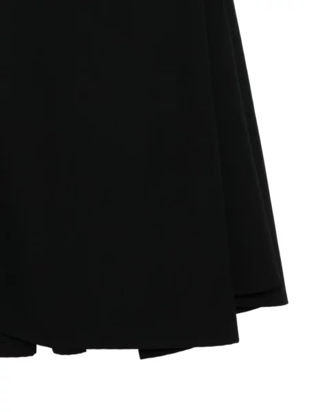 Fustă midi Yohji Yamamoto negru