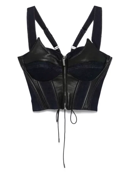 Top Mitiliane Couture albastru