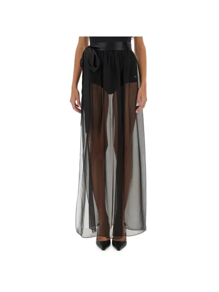 Spódnica maxi Dolce And Gabbana czarna