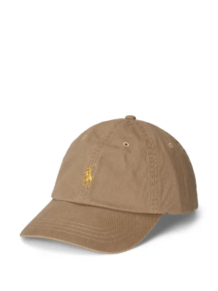 Slip de baie Polo Ralph Lauren cu broderie din piele de căprioară în carouri albastru