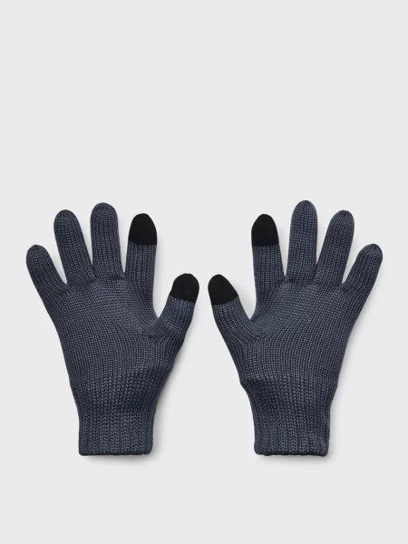 Вовняні рукавички Under Armour сірі