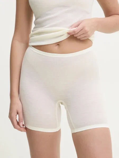 Вълнен къс панталон Chantelle FEMILET бежово