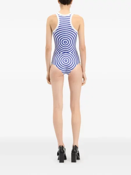 Top Jean Paul Gaultier albastru