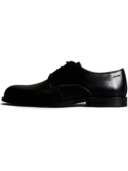 Pantofi Calvin Klein Ess Rubber Derby Lth negru
