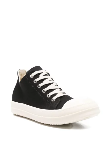 Sneakerși Rick Owens Drkshdw cu șireturi din dantelă negru