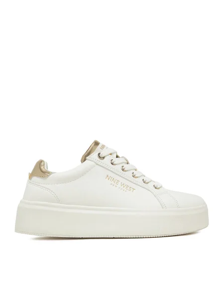 Sneakers Nine West alb