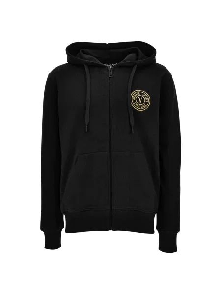 Bluza z kapturem Versace Jeans Couture czarna