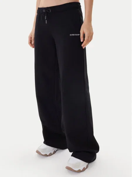 Guess Jeans Pantaloni trening negru