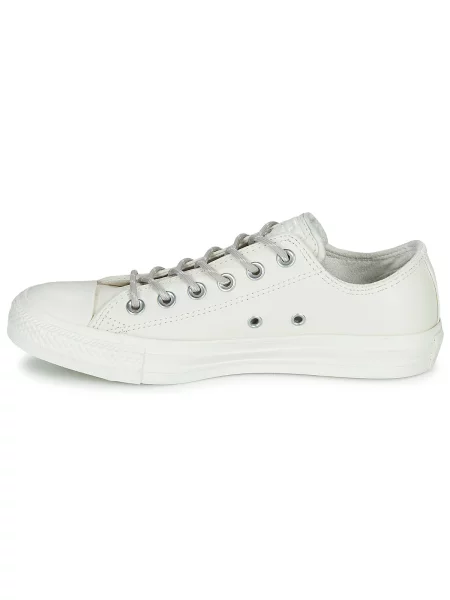 Pantofi Converse din piele bej