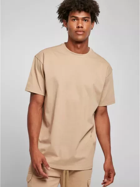 Urban Classics Tričko nažloutlá