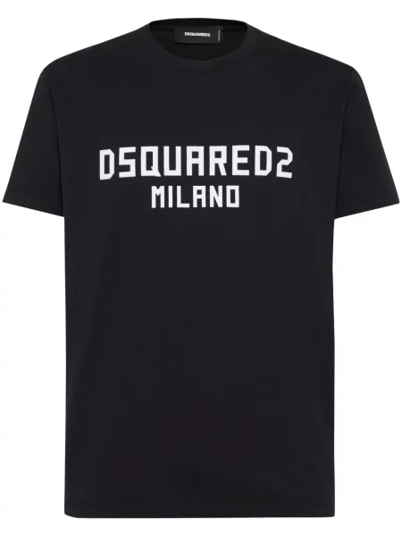 Tricou Dsquared2 cu imagine negru