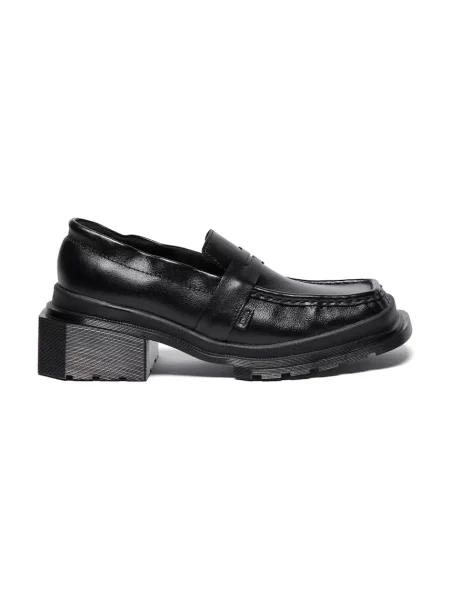 Dr. Martens mokasyny skórzane Maybole Loafer na platformie czarny