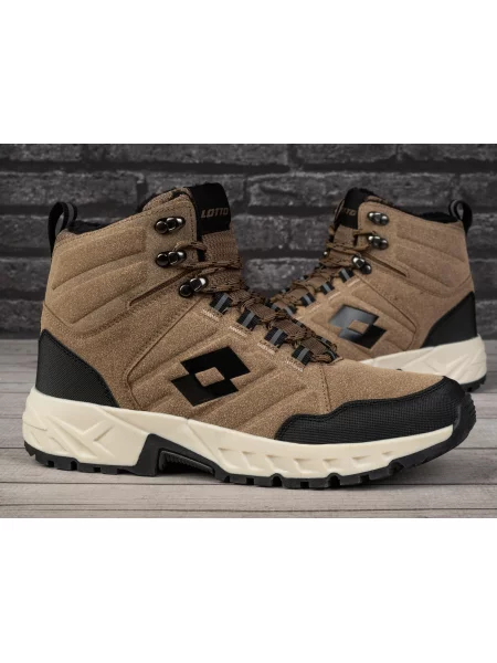Buty zimowe trekkingowe ocieplane Lotto KETCHAM czarne