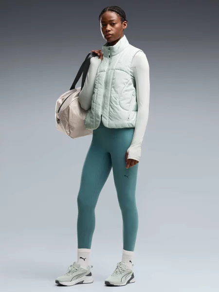 Леггинсы Puma зеленые