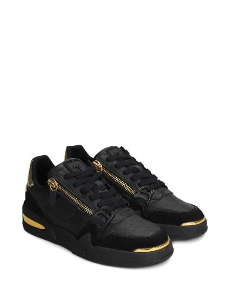 Sneakerși Giuseppe Zanotti din piele negru