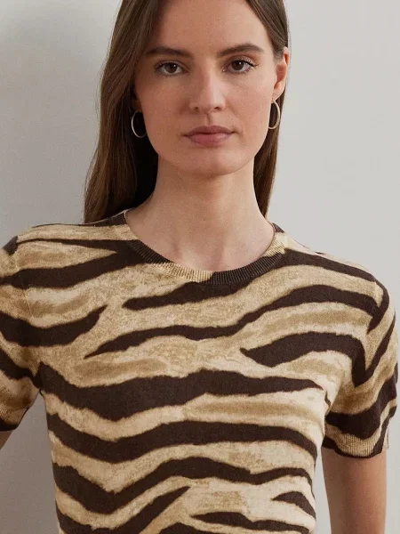 Свитер Lauren Ralph Lauren бежевый