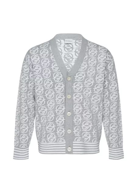 Cardigan Drole De Monsieur tricotate gri