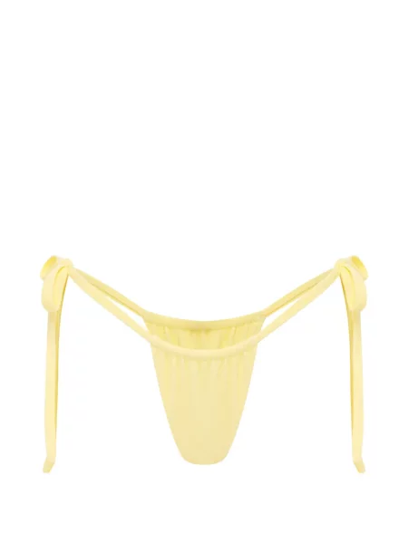 Bikini Fae Swim cu legături galben