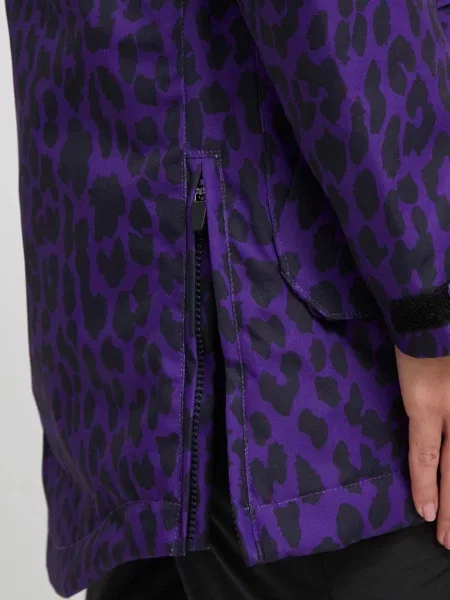 Colourwear rövid kabát Gritty lila