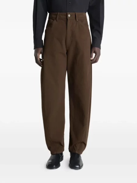 Pantaloni Lemaire maro