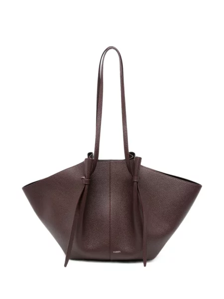 Geantă shopper Yuzefi din piele violet