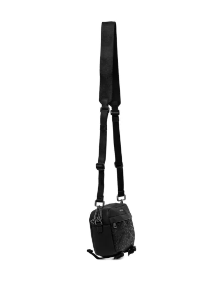 Crossbody taška Hugo s autogramem černá