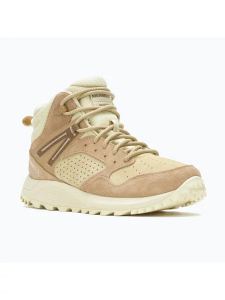 Buty turystyczne Merrell Wildwood Mid Ltr Wp beżowe