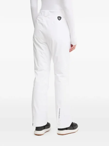Pantaloni de trening Ea7 Emporio Armani alb