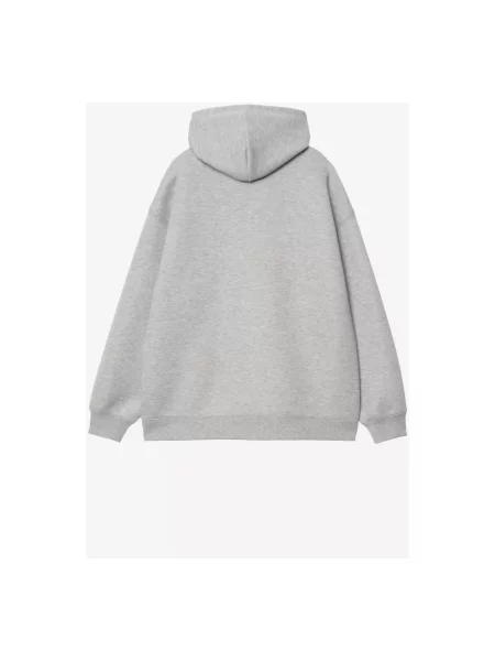 Kurtka Carhartt Wip z kapturem szara