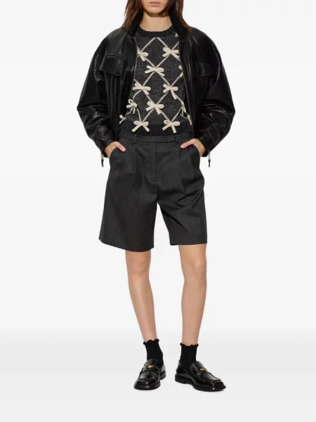 Pulover Moschino cu funde gri