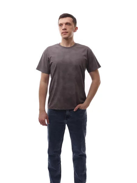 Футболка LUMO графіт віскоза/поліестер