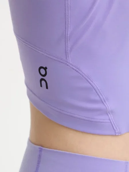 On női crop top Studio lila