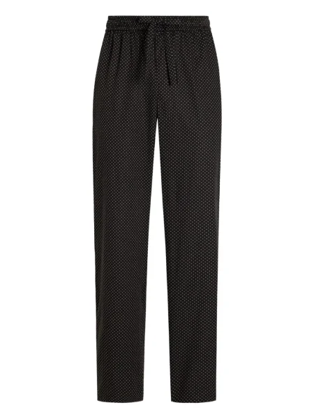 Pantaloni Dolce & Gabbana cu buline negru