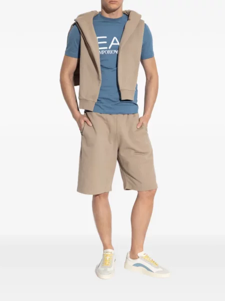 Μπλούζα Ea7 Emporio Armani με σχέδιο μπλε