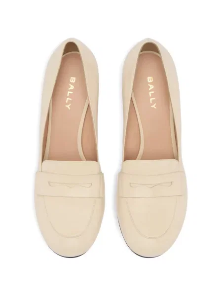 Pantofi cu toc Bally alb